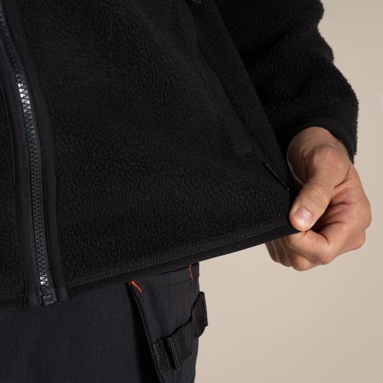 Craghoppers - "Morley" Fleecejacke für Herren (Schwarz) - Image 5