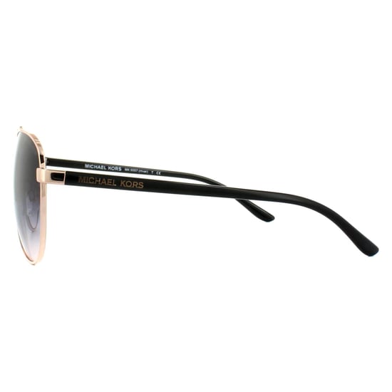 Michael Kors Aviator Womens Rose Gold Braun Gradient Sonnenbrille - Image 3