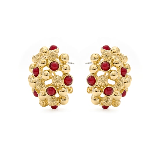 Luxenter Xiglor-Ohrringe aus 18 Karat Gelbgold - Image 3