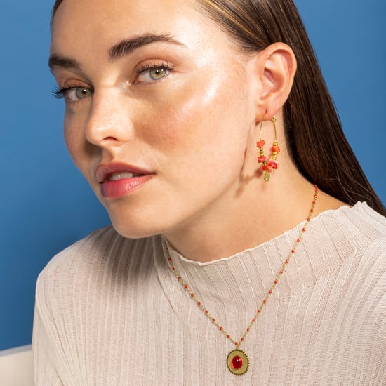 Luxenter Korallenhalsband aus 18K Gelbgold - Zarwa - Image 4