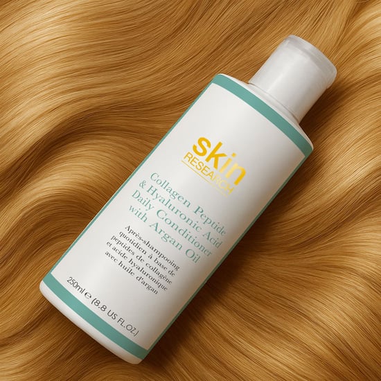 Skin Research Collagen Peptide & Hyaluronic Acid Daily Conditioner mit Arganöl 250ml - Image 3