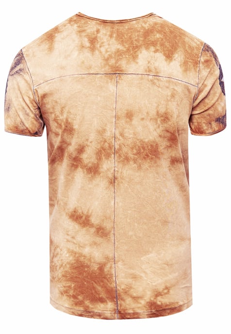 Farbverlauf Batik T-Shirt mit Logo-Druck - Image 2