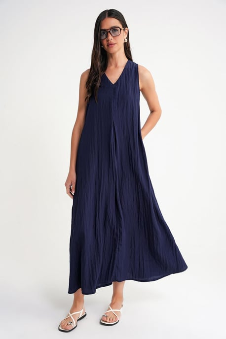V-Ausschnitt Maxikleid - Image 3