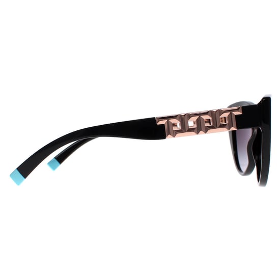 Tiffany Cat Eye Womens Schwarz Grau Gradient TF4196 - Image 4
