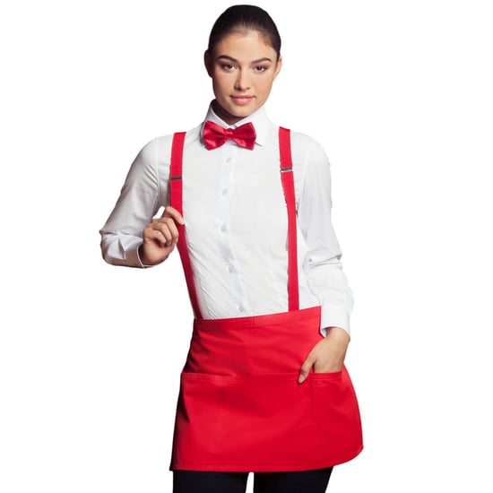 Karlowsky - Taillenschürze "Basic" (Rot) - Image 2