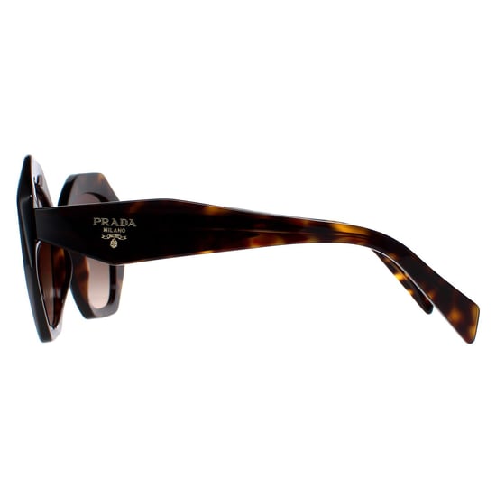 Prada Rund Damen Schildpatt Braun Farbverlauf PR16WS - Image 3