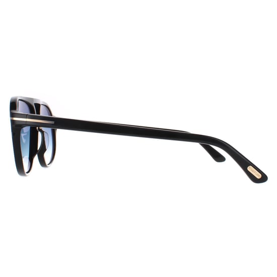 Tom Ford Sonnenbrille 0447 Jacob 01P Glänzend Schwarz Grün Gradient - Image 3