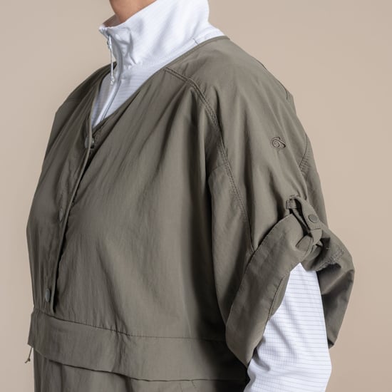 Craghoppers - "Medina" Hemd für Damen, Über den Kopf, Nosilife, kurzärmlig (Wilde Olivefarbe) - Image 4