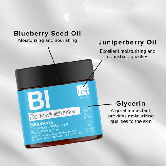 Dr. Botanicals Blaubeer-Superfood-Anti-Aging-Körperlotion mit Antioxidantien, 60 ml - Image 2