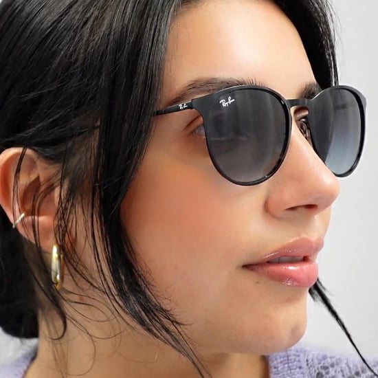 Ray-Ban Sonnenbrille Erika Metall 3539 002/8G Schwarz Grau Gradient - Image 6