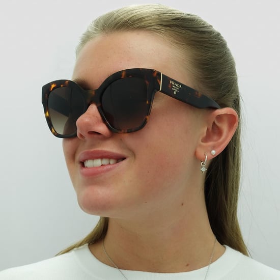 Prada PR17ZS VAU6S1 Honey tortoise brown gradient sunglasses - Image 6