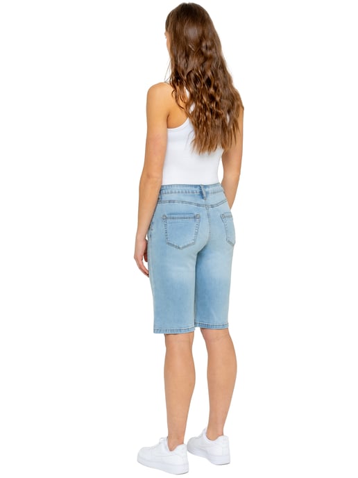 Enzo | Lange Denim-Shorts für Damen - Image 6