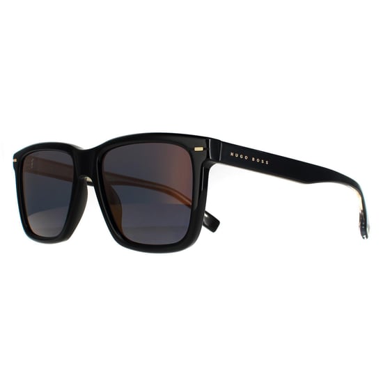 Hugo Boss Square Herren Schwarz Braun Gold Verspiegelt BOSS 1317/S - Image 2