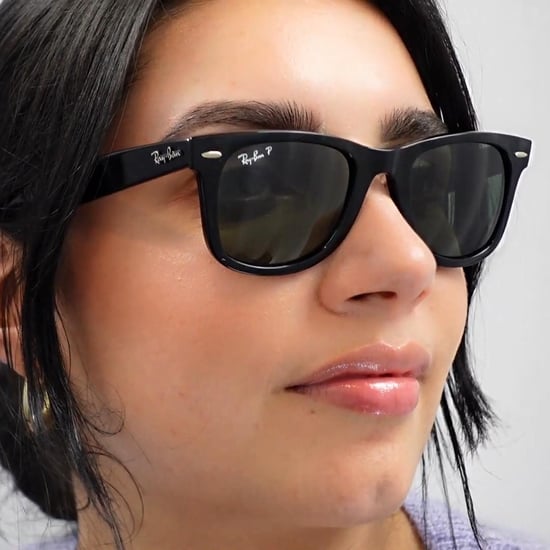Ray-Ban Rectangle Unisexe Tortoise Brown Polarise Lunettes de soleil - Image 6