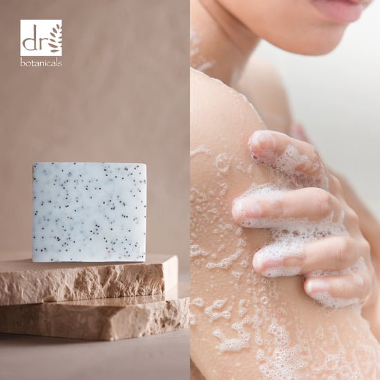 Dr. Botanicals Hochwertige Anti-Aging-Reinigungsseife mit Erdbeer- und Mohnsamen, 100 g - Image 3