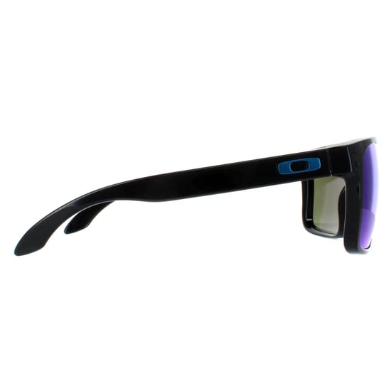 Oakley Square Mens poliert schwarz Prizm Saphir Sonnenbrille - Image 4