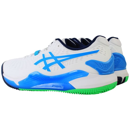 Asics Gel-Resolution 9 Clay Herren Tennischuhe Weiß - Image 3
