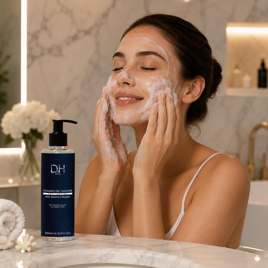 Dr H Schäumendes Gel-Reinigungsgel mit Meereskollagen - Image 6