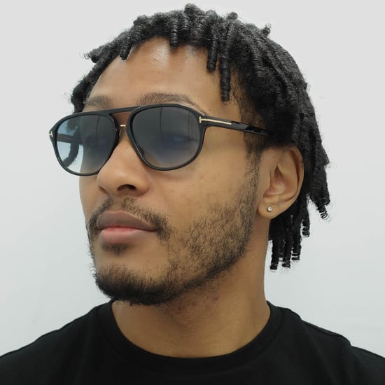 Tom Ford Sonnenbrille 0447 Jacob 01P Glänzend Schwarz Grün Gradient - Image 5