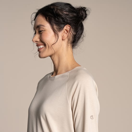 Craghoppers - "Nour" T-Shirt für Damen, Nosilife, Langärmlig (Auster-Grau meliert) - Image 6