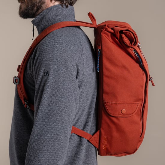 Craghoppers - "Classic Kiwi II" Rucksack, Roll Top, 20L (Roter Strand) - Image 4