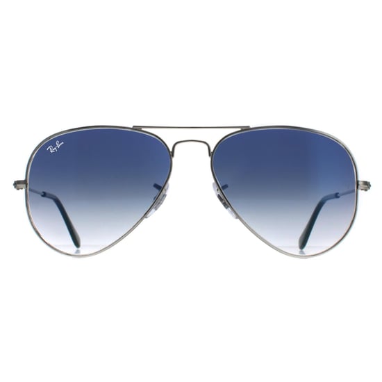 Ray-Ban Sonnenbrille Aviator 3025 003/3F Silber Hellblau Gradient 58mm - Image 1