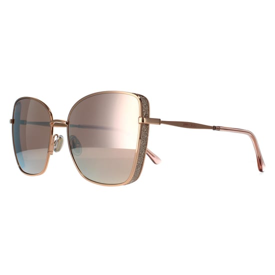 Jimmy Choo Alexis DDB SQ Rosegoldene Sonnenbrille - Image 2