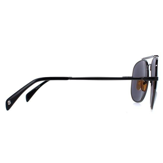 David Beckham Aviator Herren dunkel Ruthenium grau polarisiert DB7004/S - Image 4