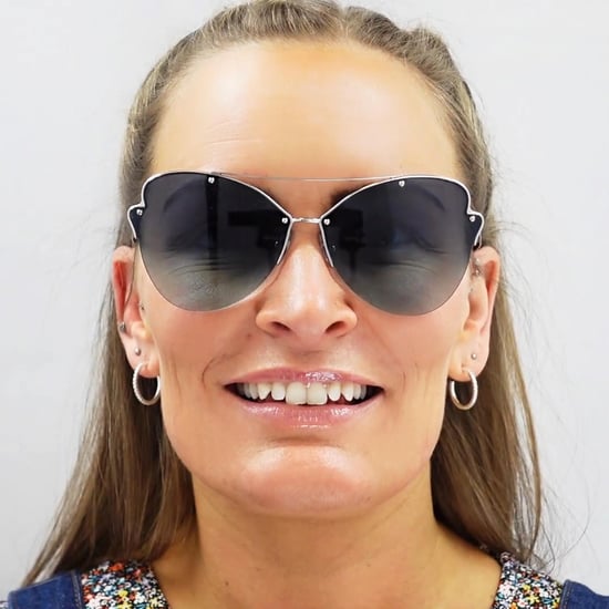 Tiffany Sonnenbrille 3063 60074L Schwarz Blau Gradient - Image 5