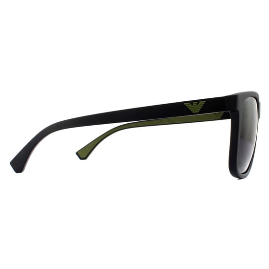 Emporio Armani Sonnenbrille EA4129 504287 Matt Schwarz Grau Gradient - Image 4