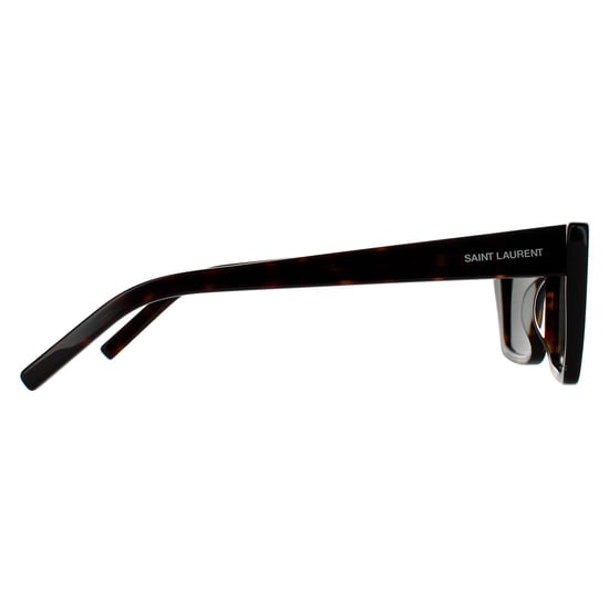 Saint Laurent Cat Eye Damen dunkle Havanna grau Sonnenbrille - Image 4