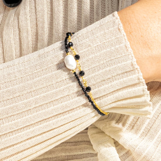 Luxenter-Armband, Ekhao-Metalllegierung und hydrothermaler Quarz Onyx 18K vergoldet - Image 3