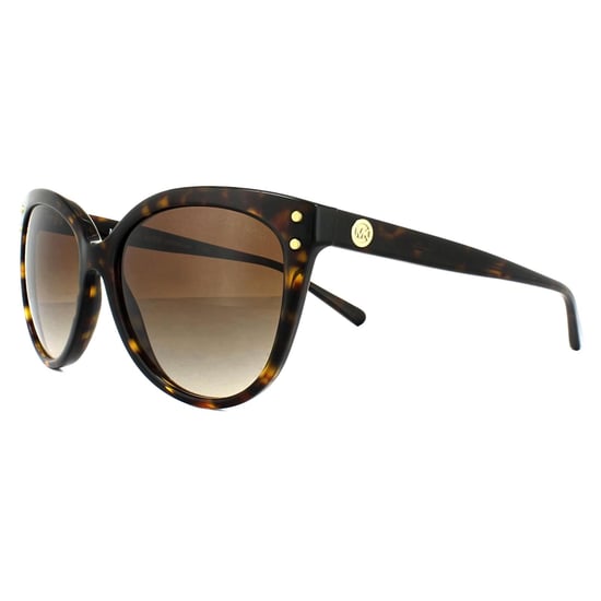 Michael Kors Cat Eye Womens Dark Havana Brown Gradient Lunettes de soleil - Image 2