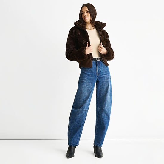Kurze Jacke aus Kunstfell mit Reißverschluss - Image 3
