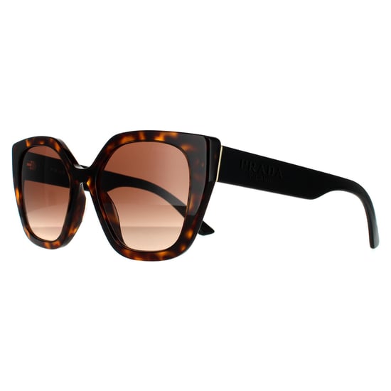 Prada Rectangle Womens Havanna Braun Gradient Sonnenbrille - Image 2