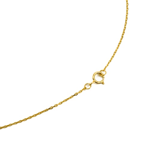 Luxenter, Alphabet-Halskette aus 925er Sterlingsilber und mehrfarbigen Zirkonen mit 18 Karat Gelbgoldplattierung - Image 6