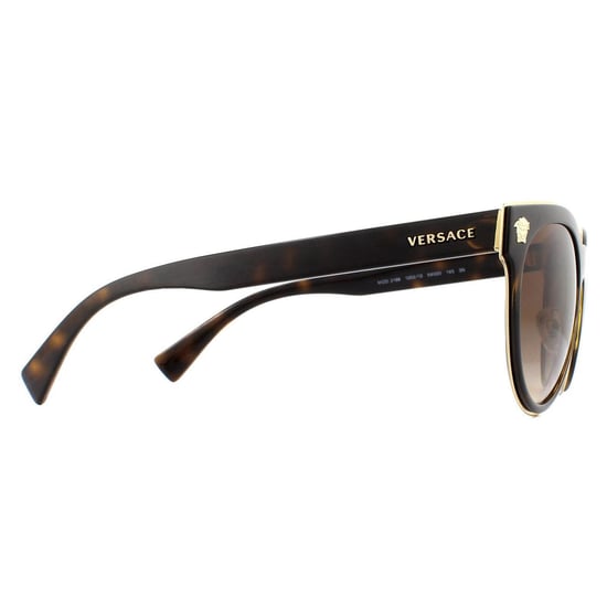 Versace Sonnenbrille VE2198 125213 Dunkle Havanna Braun Gradient - Image 4