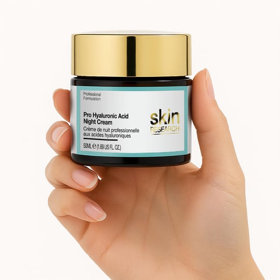 Skin Research Advanced Pro Hyaluronsäure Anti-Aging Nachtcreme 50ml - Image 3