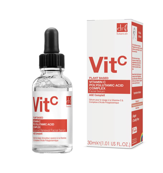 Dr. Botanicals Anti-Aging Vitamin C Duo Feuchtigkeitscreme & Hochwirksames Gesichtsserum Set - Image 4