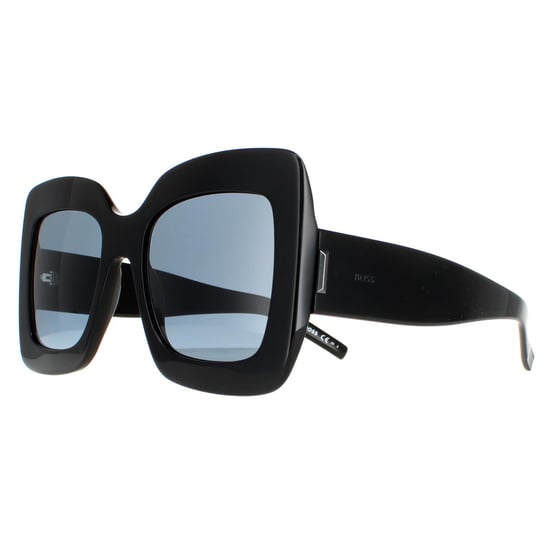 Hugo Boss Square Womens Schwarz/Grau 1385/S Sonnenbrille - Image 2