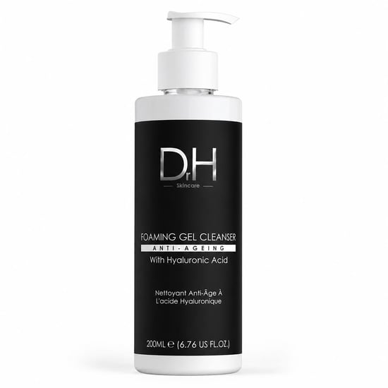 Dr H Fortschrittlicher Anti-Aging-Schaumgel-Reiniger mit Hyaluronsäure, 200 ml - Image 3