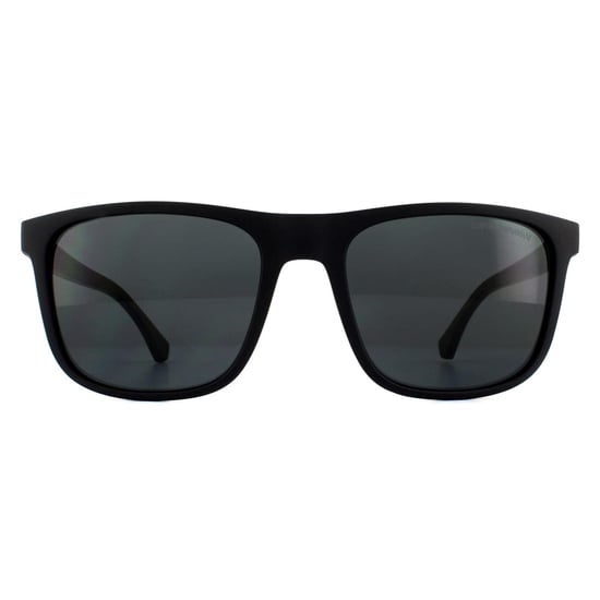 Emporio Armani Sonnenbrille EA4129 504287 Matt Schwarz Grau Gradient - Image 1