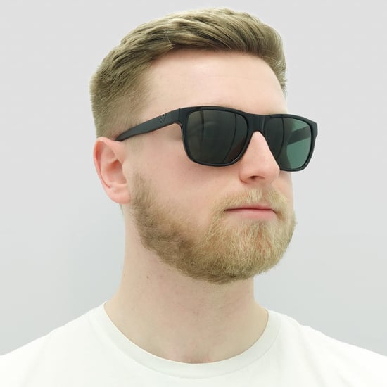 Emporio Armani Sonnenbrille 4035 501771 Schwarz Grau Grün - Image 5