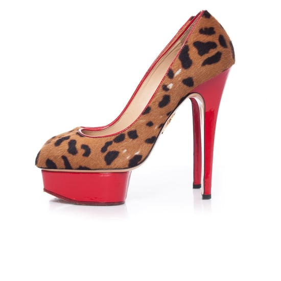 Charlotte Olympia Polly Pumps aus Ponyfell mit Leopardenmuster. - Image 2