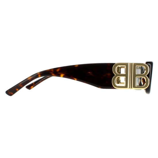 Balenciaga Rechteck Womens Dark Havana Grün BB0096S - Image 4
