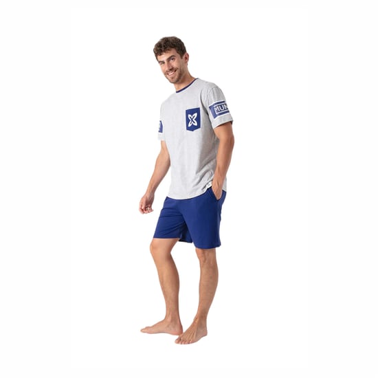 Herren Sommer Kurzpyjama MU18 - Image 2