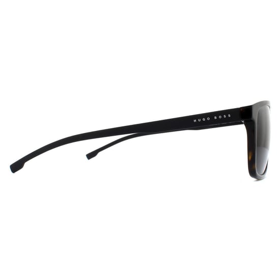 Hugo Boss Square Mens Dark Havana Green Sonnenbrille - Image 4