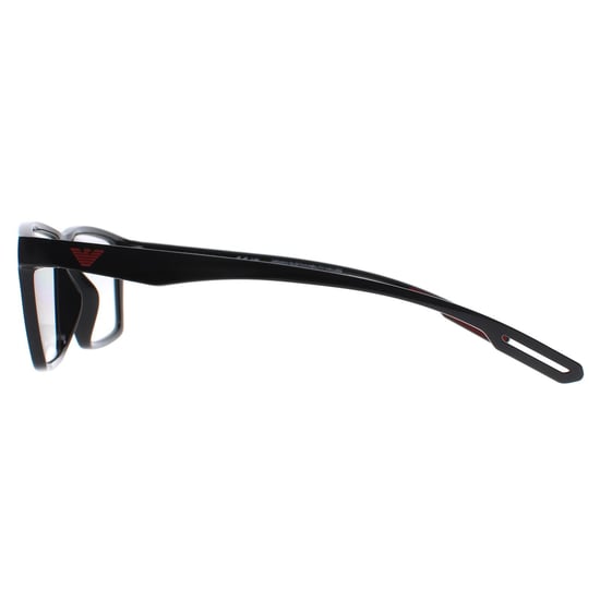 Emporio Armani Rechteck Herren Glänzend Schwarz EA4189U - Image 3