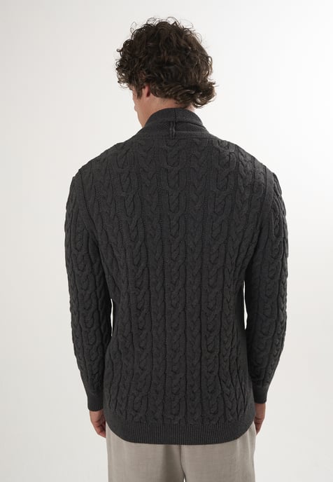 Strickjacke Geknöpfte Strickjacke - Image 3
