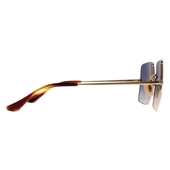 Ray-Ban Square RB1971 914778 polished gold blue grey gradient polarized sunglasses - Image 4